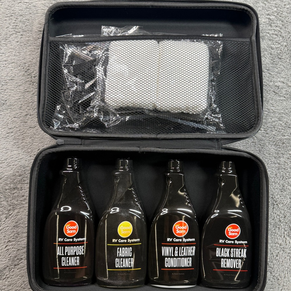 Good Sam RV Care System New Cleaning Kit 4 Bottles & Case